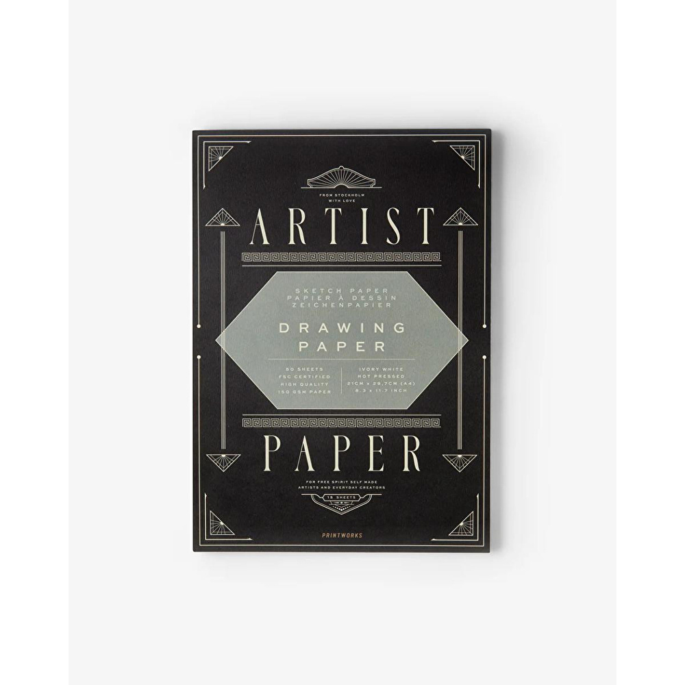 Printworks 50 Yaprak Sulu Boya Defteri - Aquarelle görseli 2