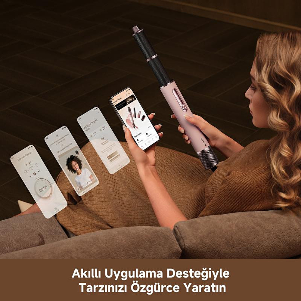 Dreame Airstyle Pro Hi Çoklu Saç Şekillendirici görseli 4