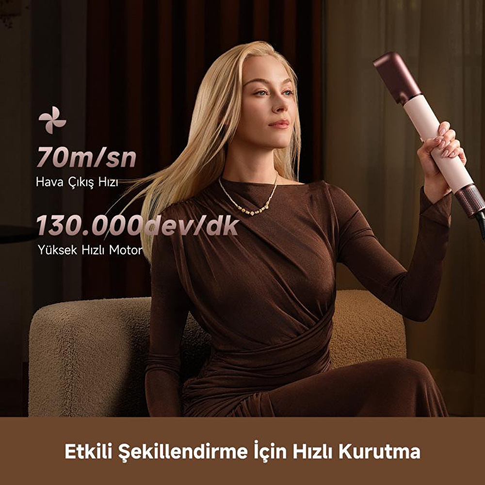 Dreame Airstyle Pro Hi Çoklu Saç Şekillendirici görseli 5