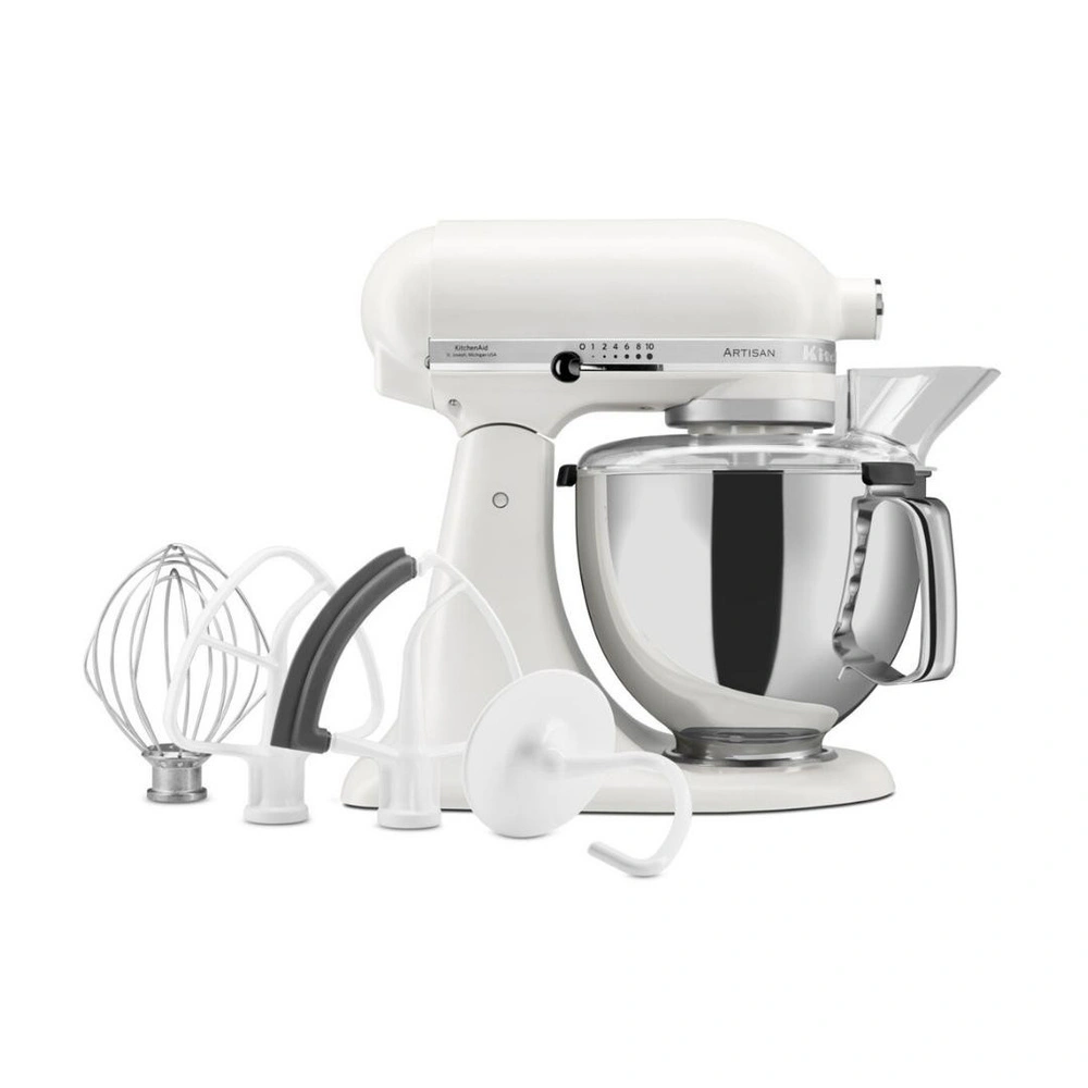 Kitchenaid Artisan 4,8 L Oynar Başlıklı Stand Mikser - Porcelaın Whıte görseli 2