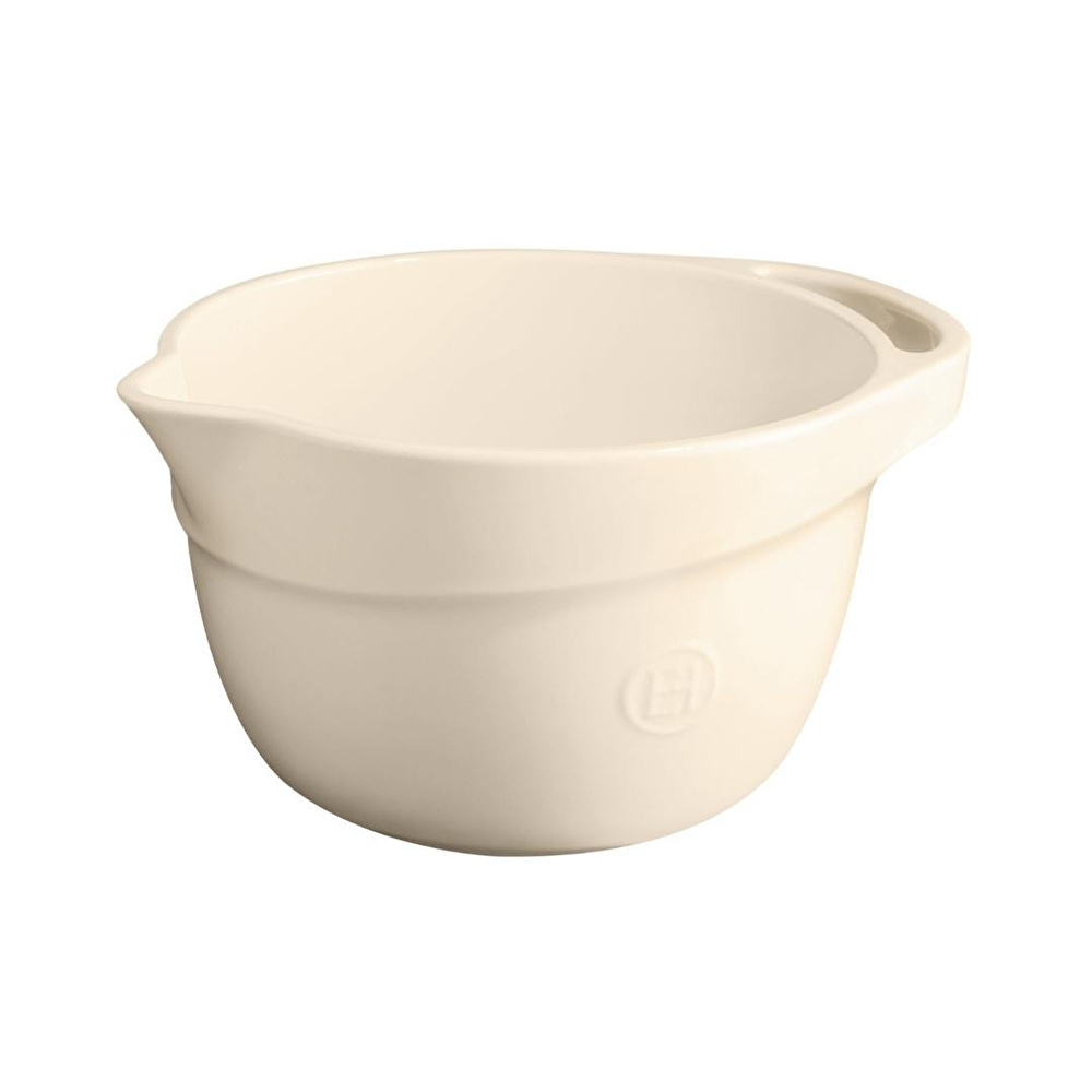 Emile Henry Karıştırma Kabı 3.5 L - Ekru görseli 1