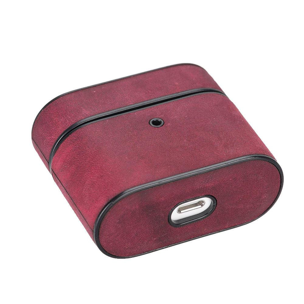Bloominbag Aurel Clip Fuchsia Bloom Hakiki Deri Airpods 3 Kılıfı – Airpods 3 Uyumlu Charm Case görseli 5