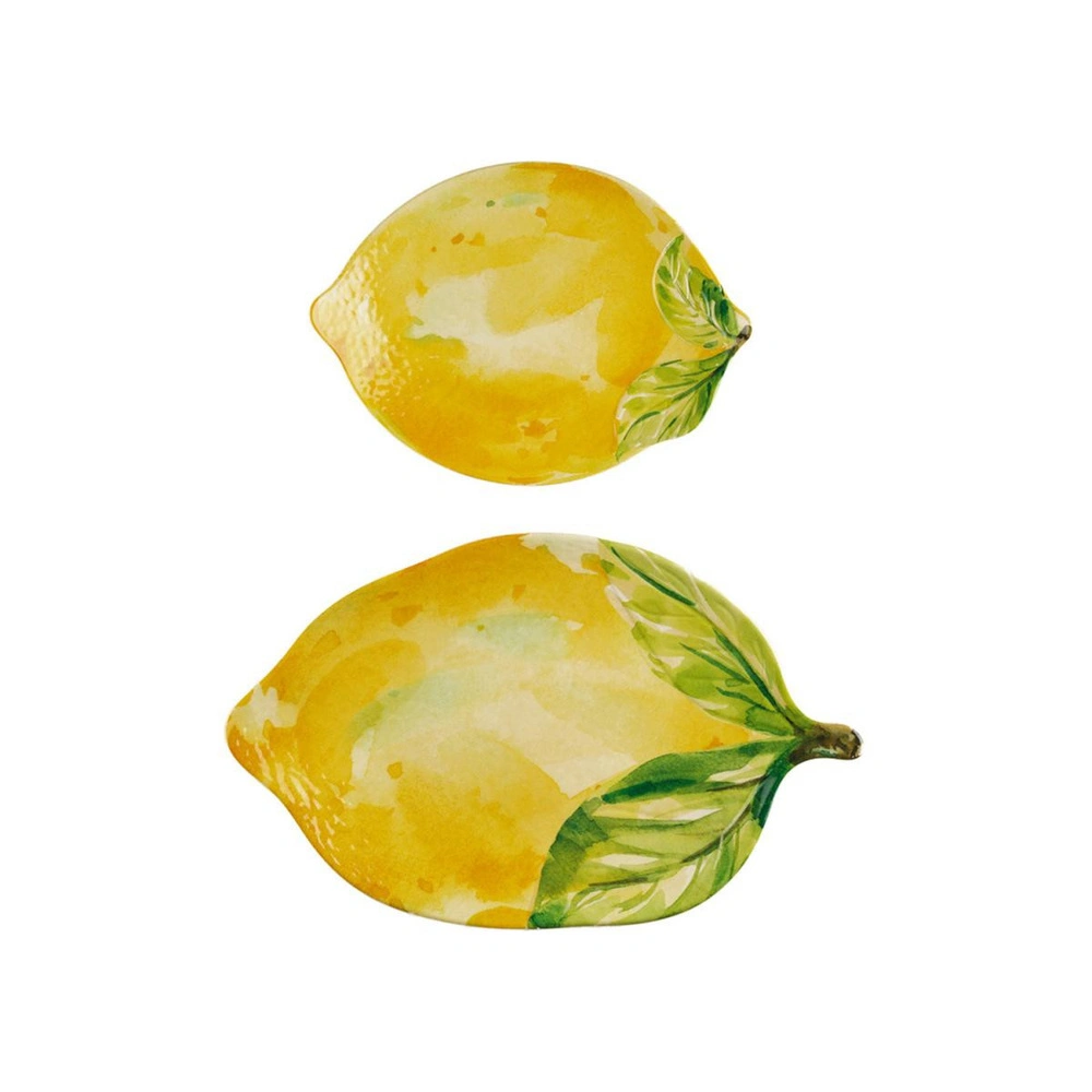 Lucky Art Limora Melamin 2’li Limon Formlu Sunumluk görseli 1