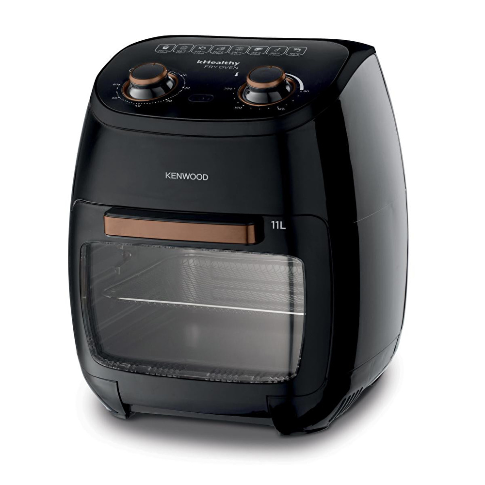 Kenwood Airfryer + Fırın 2000 Watt 11 Lt Kapasiteli Hfp90.000bk görseli 1