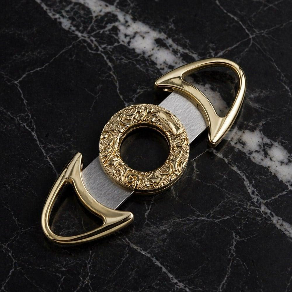 Coho Objet Coho Patron Brass İşleme Puro Makası görseli 2