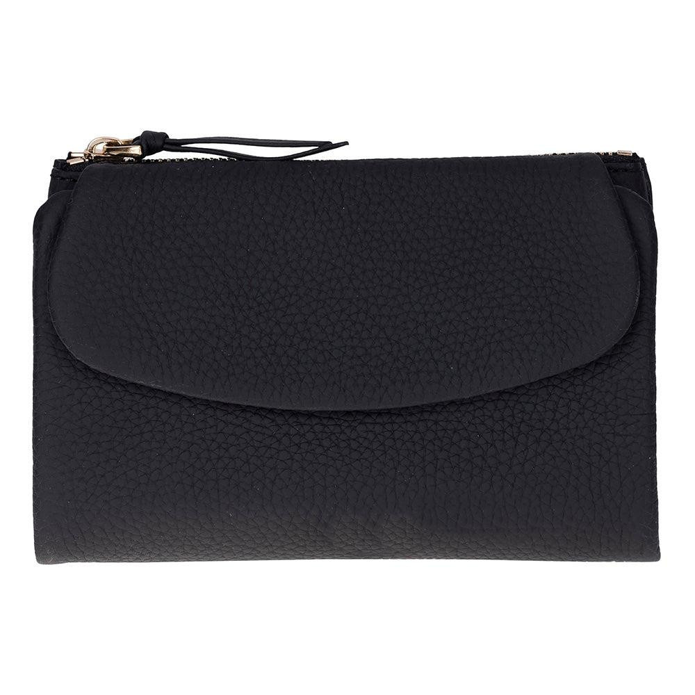 Bloominbag Élia Noir Black Medium Deri Kadın Cüzdan & Clutch görseli 1