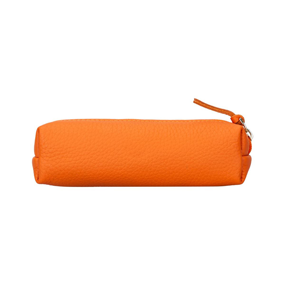 Bloominbag Bloombox Burnt Copper Hakiki Deri Kalem & Makyaj Çantası görseli 2