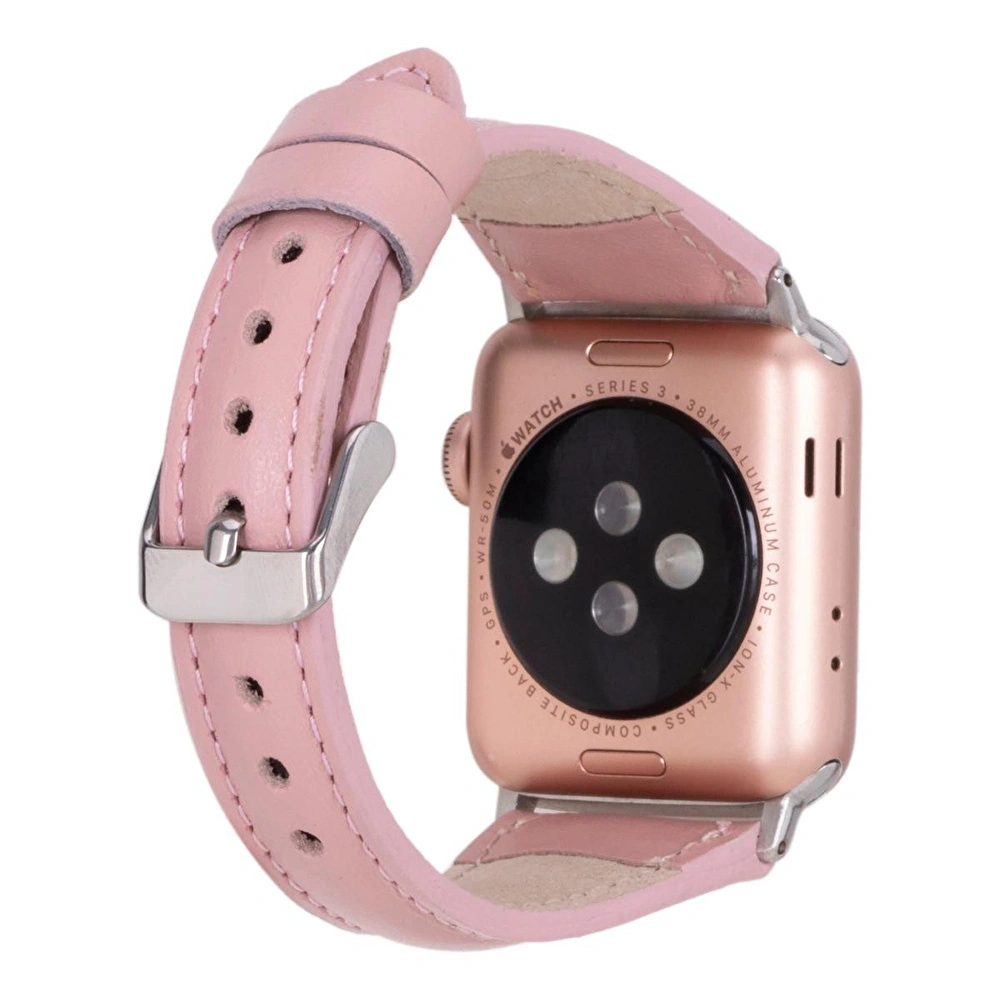 Bloominbag Bloomband Signature Blush Pink Leather Apple Watch Band (44/45/46/49mm) görseli 4