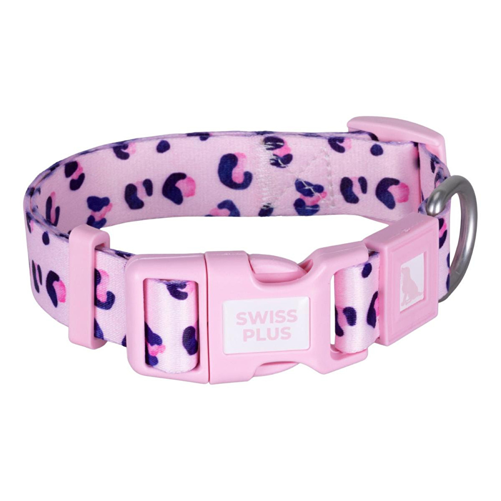 Bloominbag Swissplus Urban Paws Pink Leo Recycled Köpek Tasması - 10 Mm görseli 1