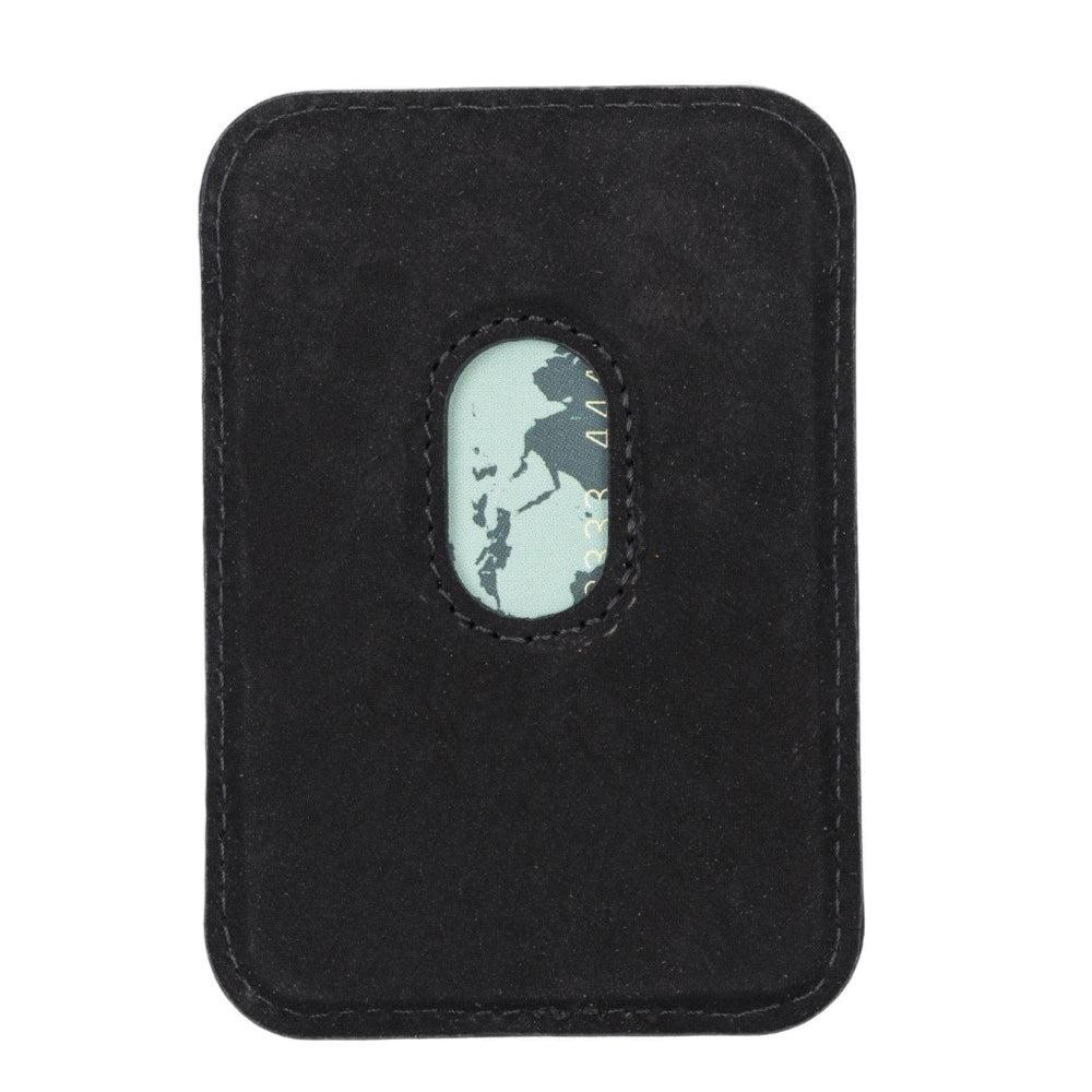 Bloominbag Snapé Noir Black Mıknatıslı Deri Telefon Kartlık görseli 5