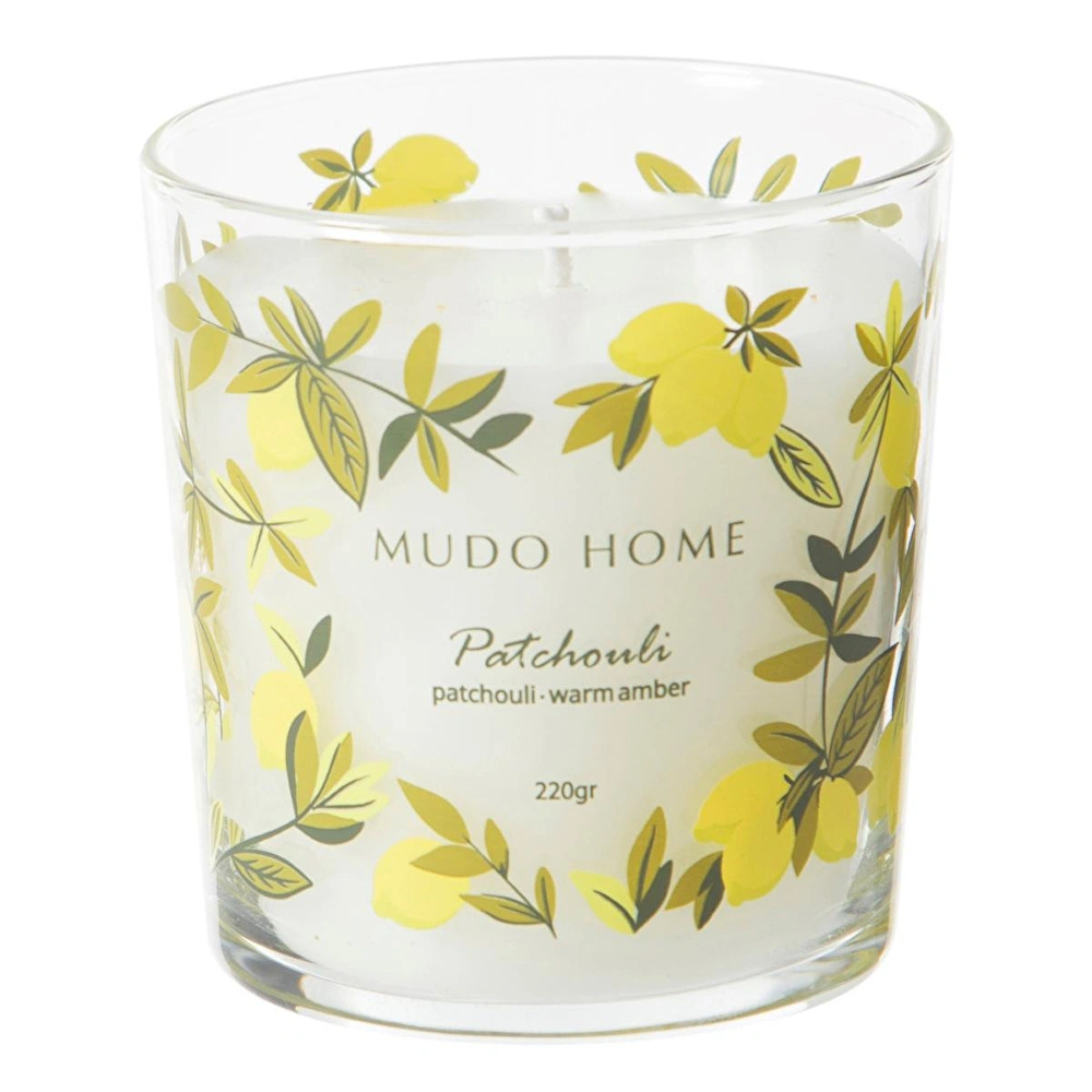 Mudo Home Lemon Patchouli Mum 220gr görseli 1