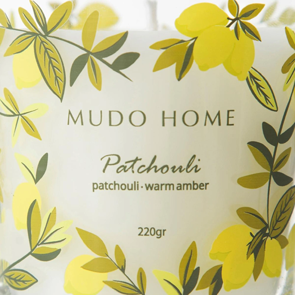 Mudo Home Lemon Patchouli Mum 220gr görseli 5