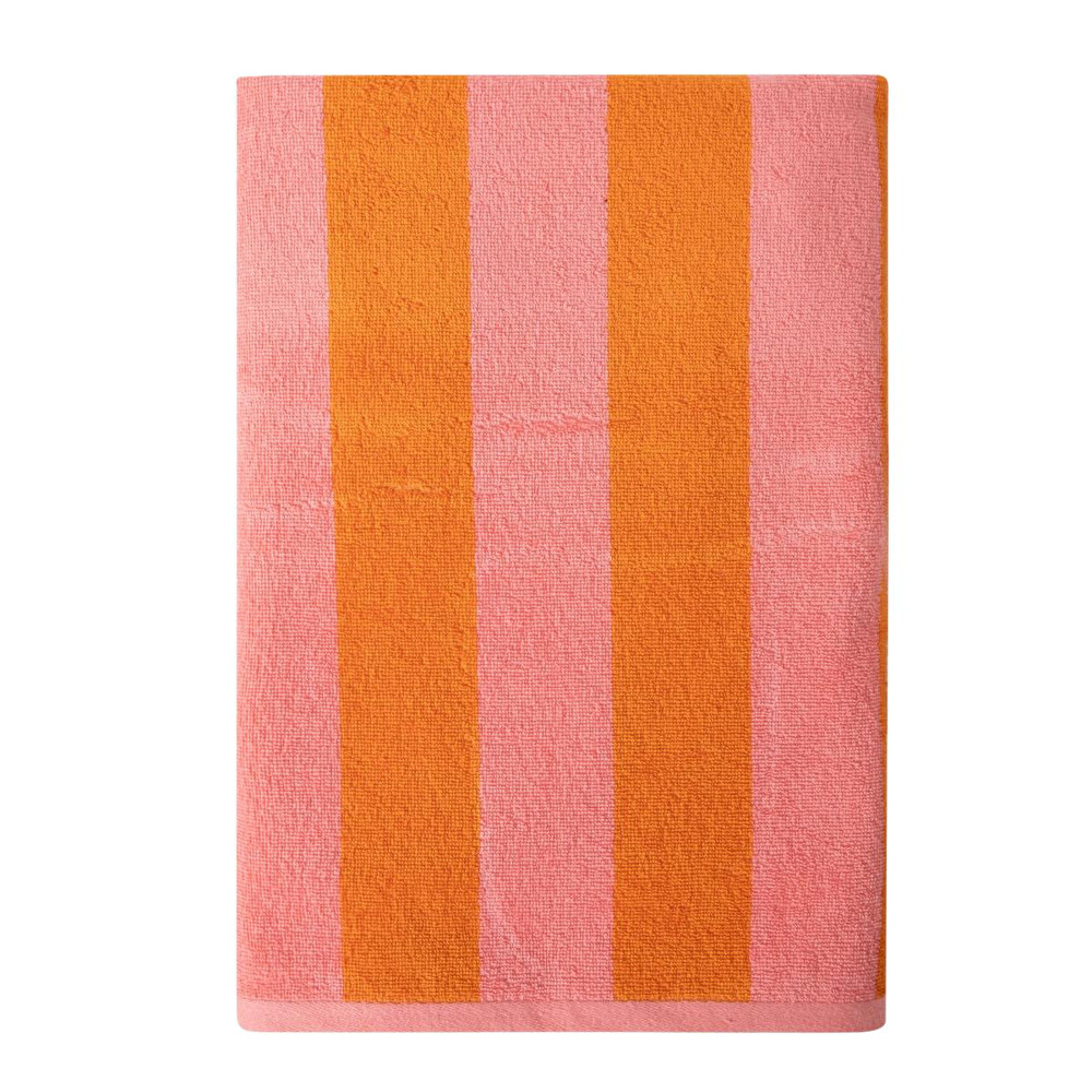 Mudo Home Nova Plaj Havlusu Pembe Turuncu 80x160 Cm görseli 5