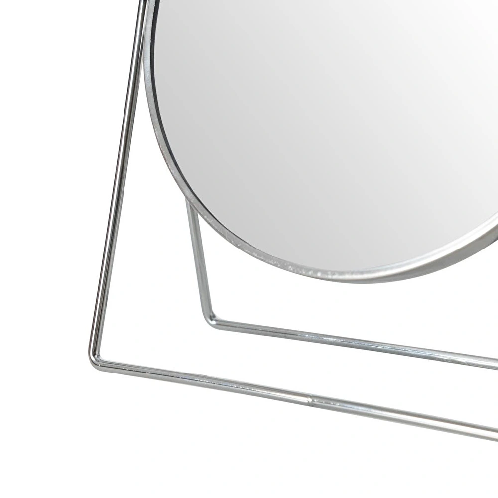 Mudo Home Boho Ayna Silver 20x18,5x7 Cm görseli 3