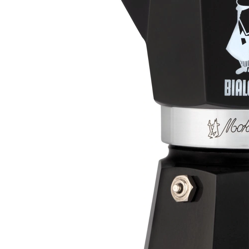 Bialetti Moka Express Siyah (6 Cup) görseli 3