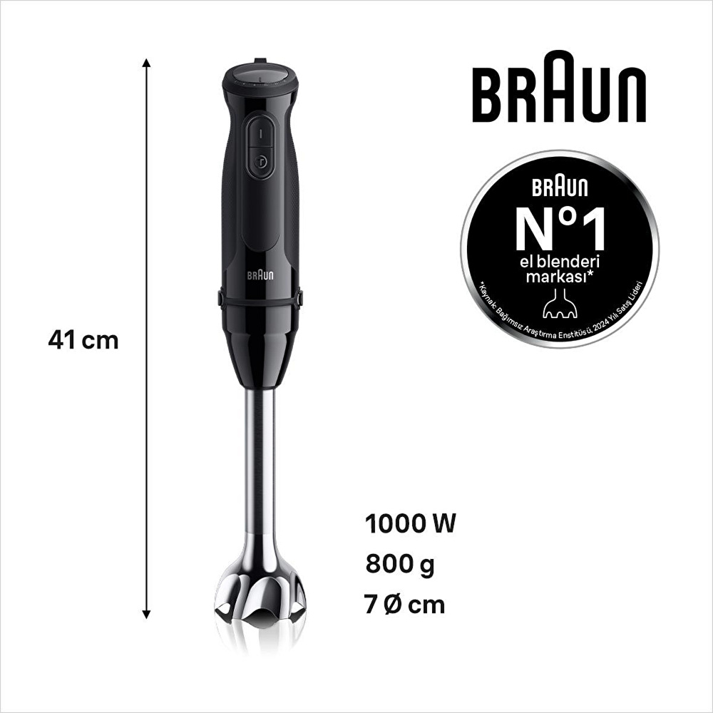 Braun Multiquick Mq50813m 5 El Blender görseli 2