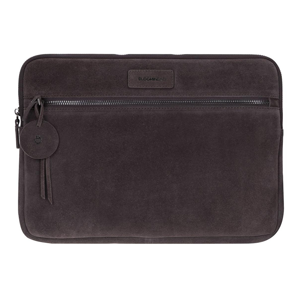 Bloominbag Mocha Still Hakiki Süet Deri 15-16 Inç Macbook/laptop Kılıfı görseli 1