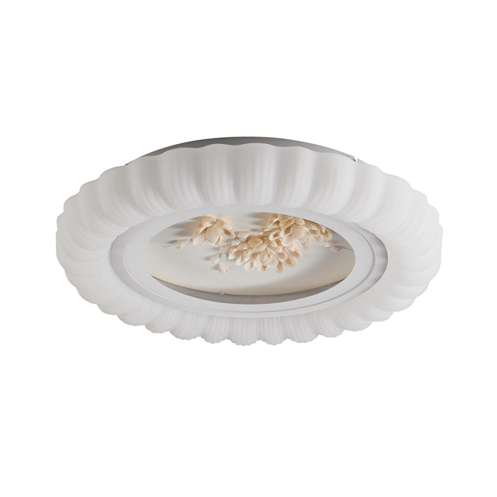 Apliqa Gavin Beyaz 160 Watt Plafonyer 3 Renkli Led Avize görseli 3