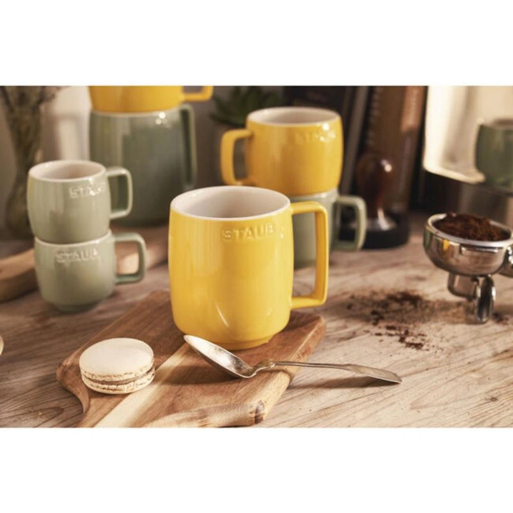 Staub Ceramique Kupa 350 Ml Citron Seramik görseli 3
