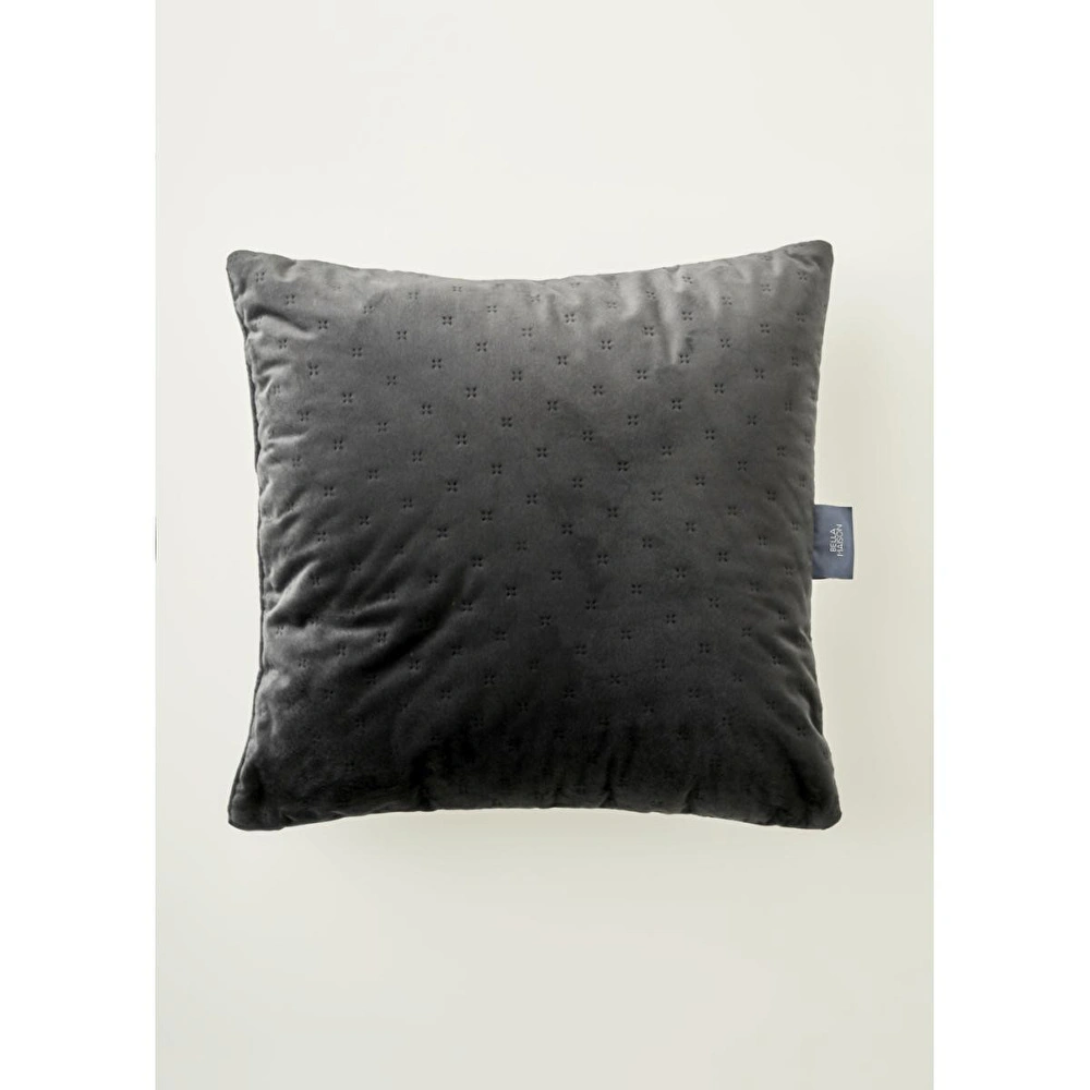 Bella Maison Rita Dekoratif Kırlent Siyah (43x43 Cm) Siyah görseli 1
