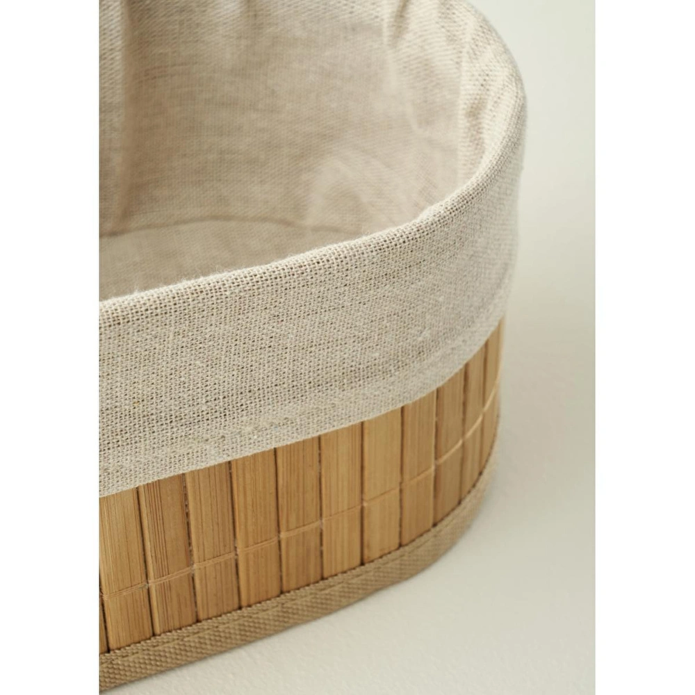 Bella Maison Bres Bambu Düzenleyici Kutu 2'li Naturel Naturel görseli 4
