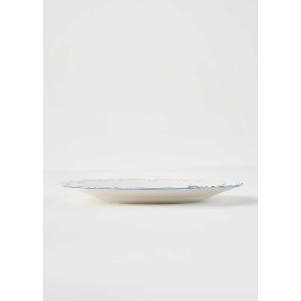 Bella Maison Vintage Porselen Pasta Tabağı 4'lü Mavi (20 Cm) Mavi görseli 3