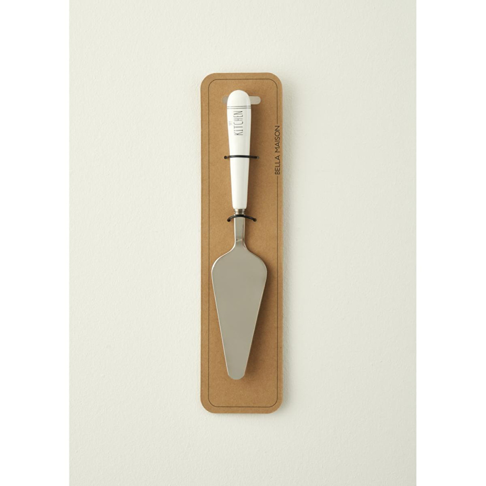 Bella Maison My Kitchen Çelik Spatula Beyaz (25,7x4,8x1,3 Cm) Beyaz görseli 5