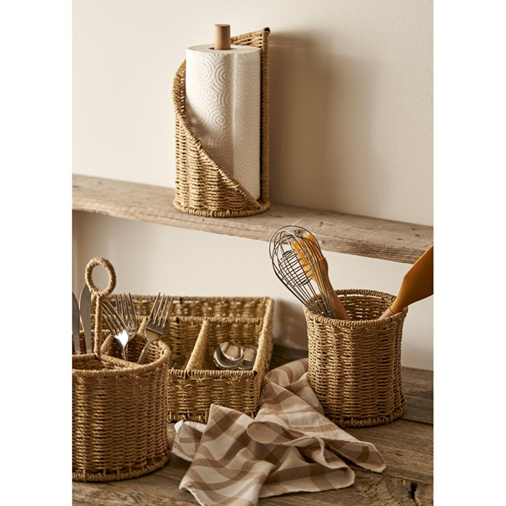 Bella Maison Naturella Kağıt Havluluk Naturel (27x14 Cm) Naturel görseli 5