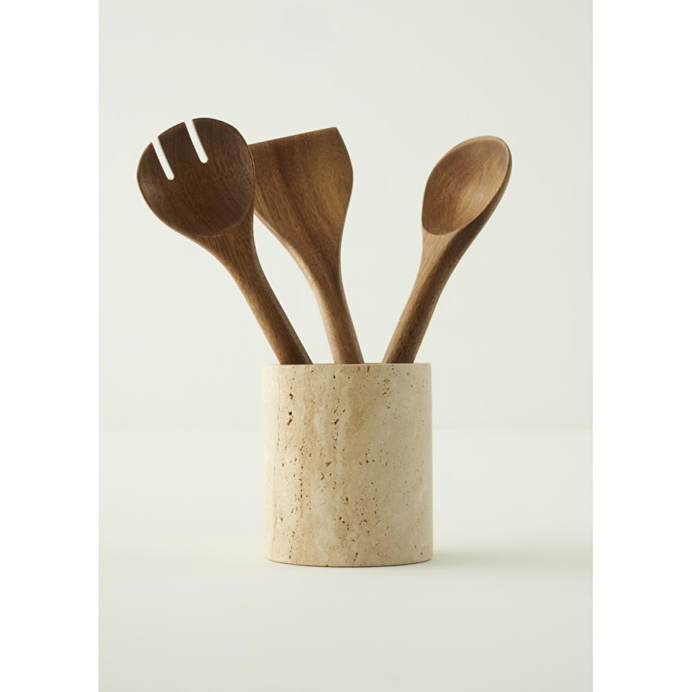 Bella Maison Ephesus Traverten Dik Kaşıklık Naturel (11x13 Cm) Naturel görseli 3