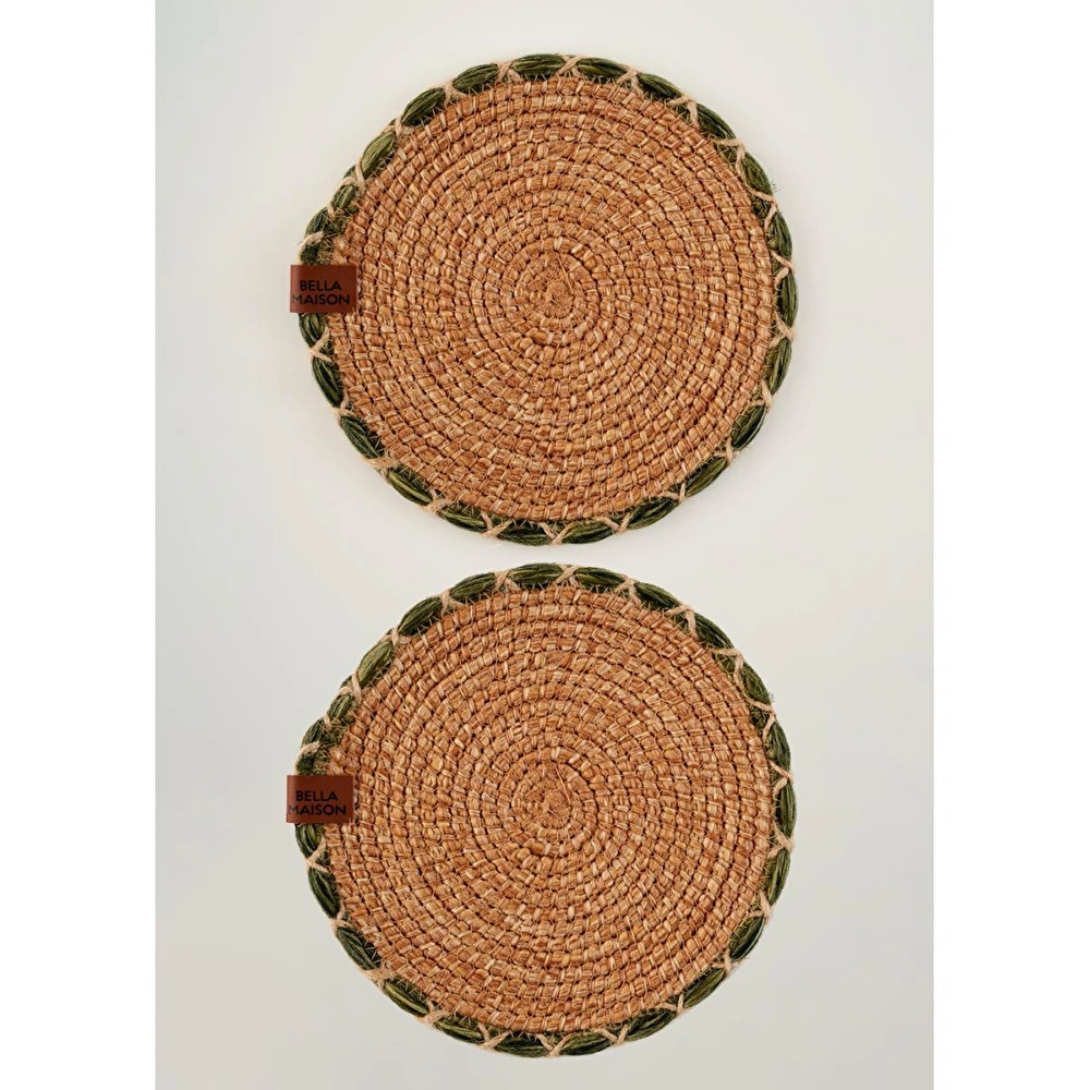 Bella Maison Santana 2'li Nihale Seti Yeşil (20 Cm) görseli 1