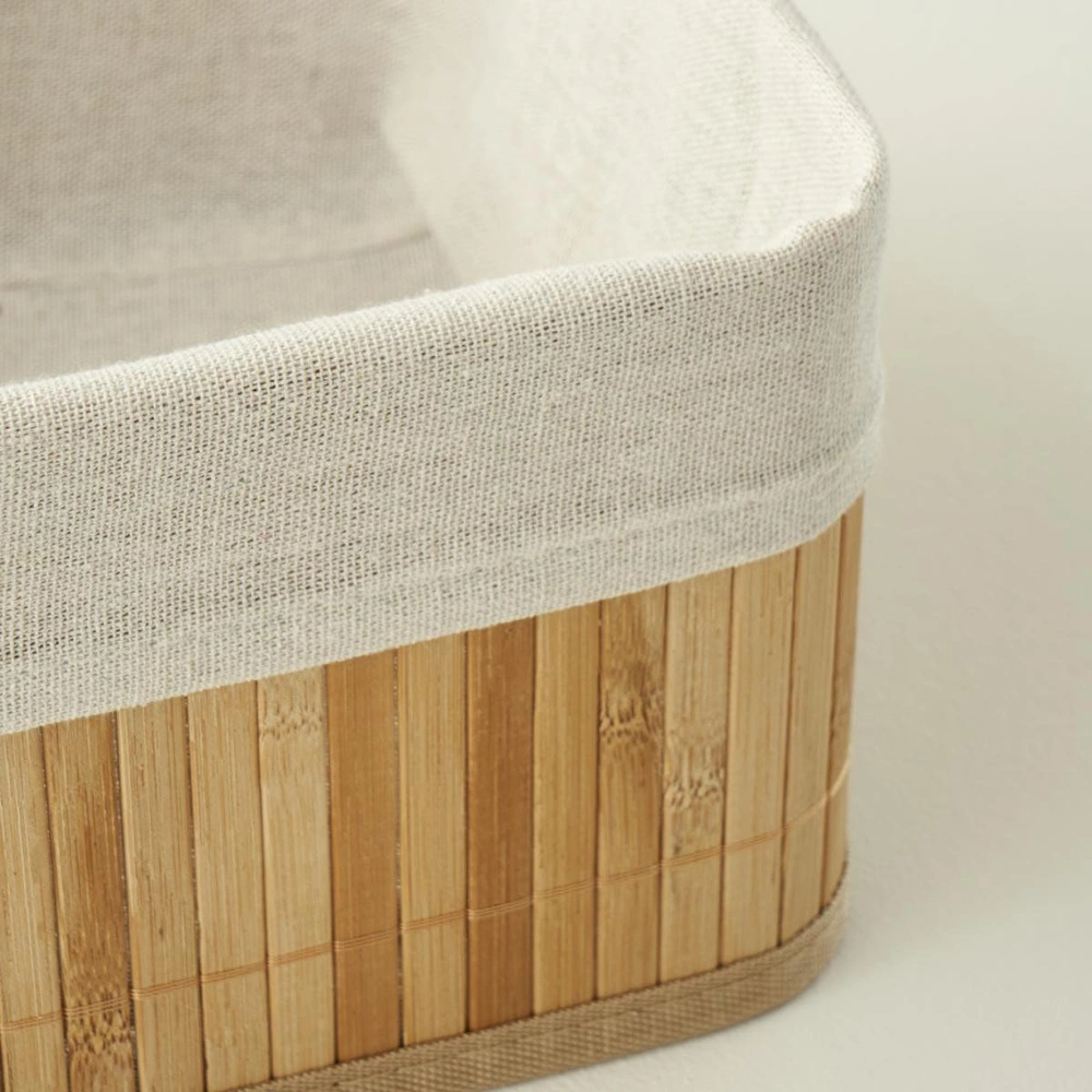 Bella Maison Bres Bambu Düzenleyici Kutu Naturel (37x26x15 Cm) Naturel görseli 2