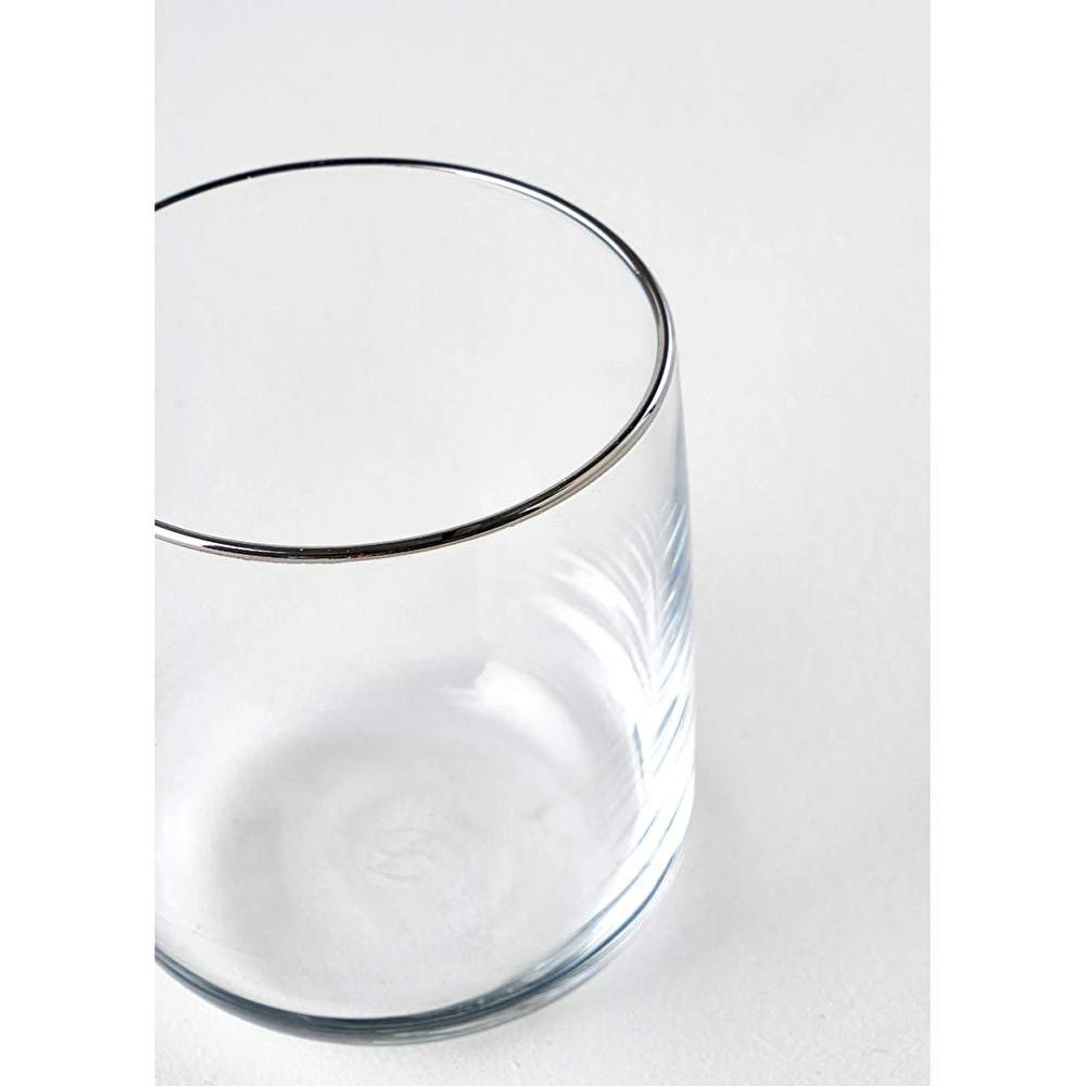 Bella Maison Premium Bardak 6'lı Silver (270 Cc) görseli 3