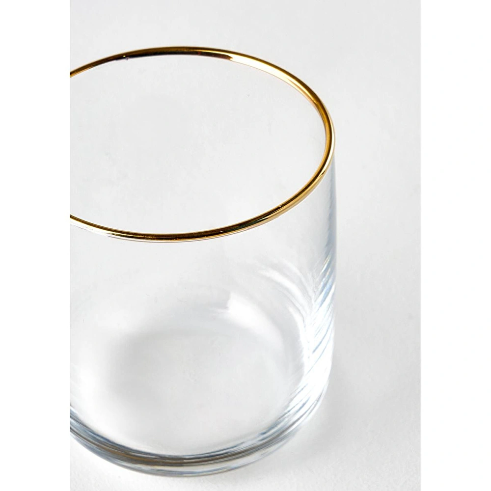 Bella Maison Premium Bardak 6'lı Gold (270 Cc) görseli 2