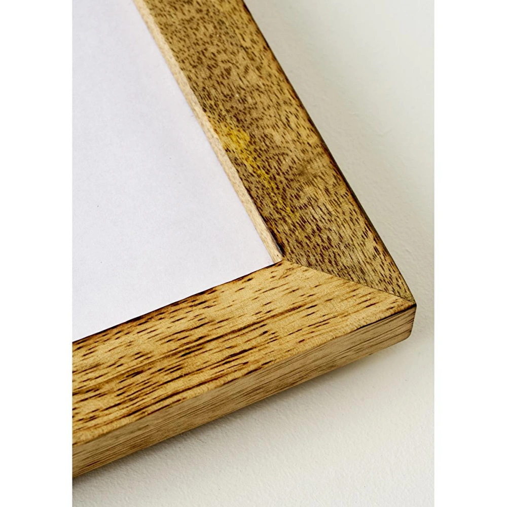 Bella Maison Frida Mango Ağacı Dekoratif Çerçeve Naturel (18,5x23,5 Cm) Naturel görseli 2