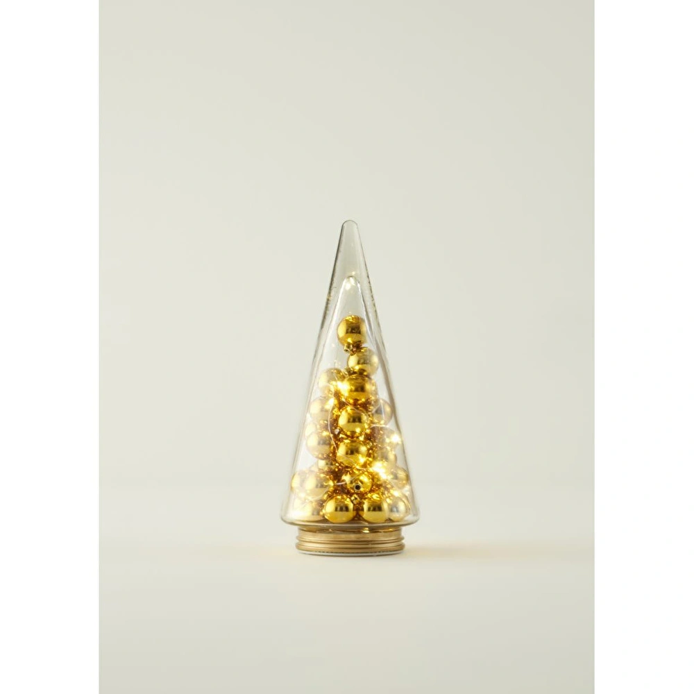 Bella Maison Tree Dekoratif Ledli Aydınlatma Gold (12x12x29 Cm) Gold görseli 2