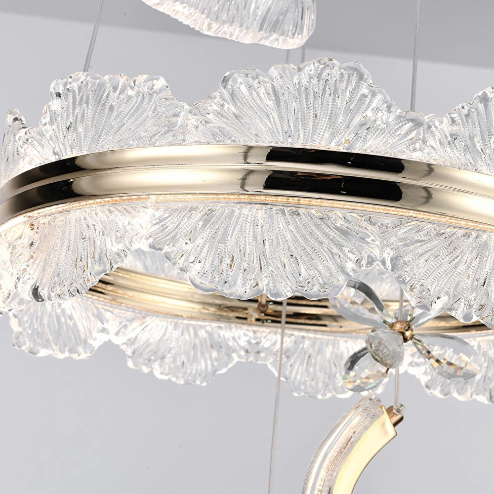 Apliqa Liliana 3'lü Gold Led Avi̇ze görseli 4