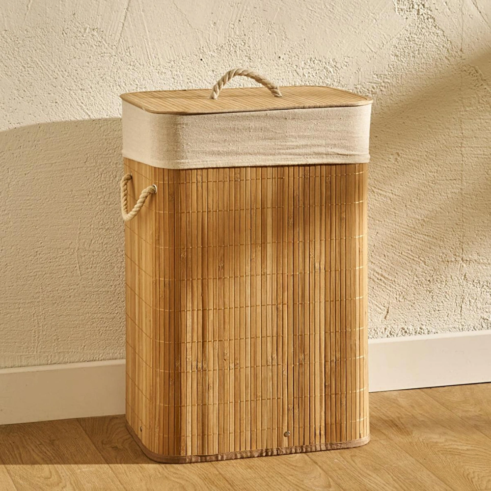 Bella Maison Bres Bambu Ev Düzenleme Seti 3 Parça Naturel görseli 3
