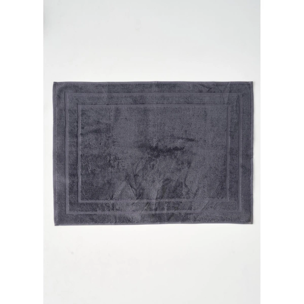 Bella Maison %100 Pamuk Premium Dorita Ayak Havlusu Koyu Gri (50x70 Cm) Koyu Gri görseli 3