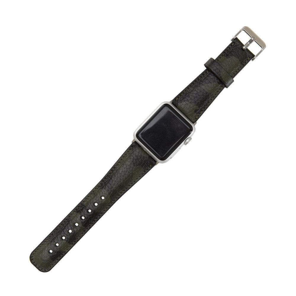 Bloominbag Bloominband Forest Fern Deri Apple Watch Kordonu-44/45/46/49mm görseli 3