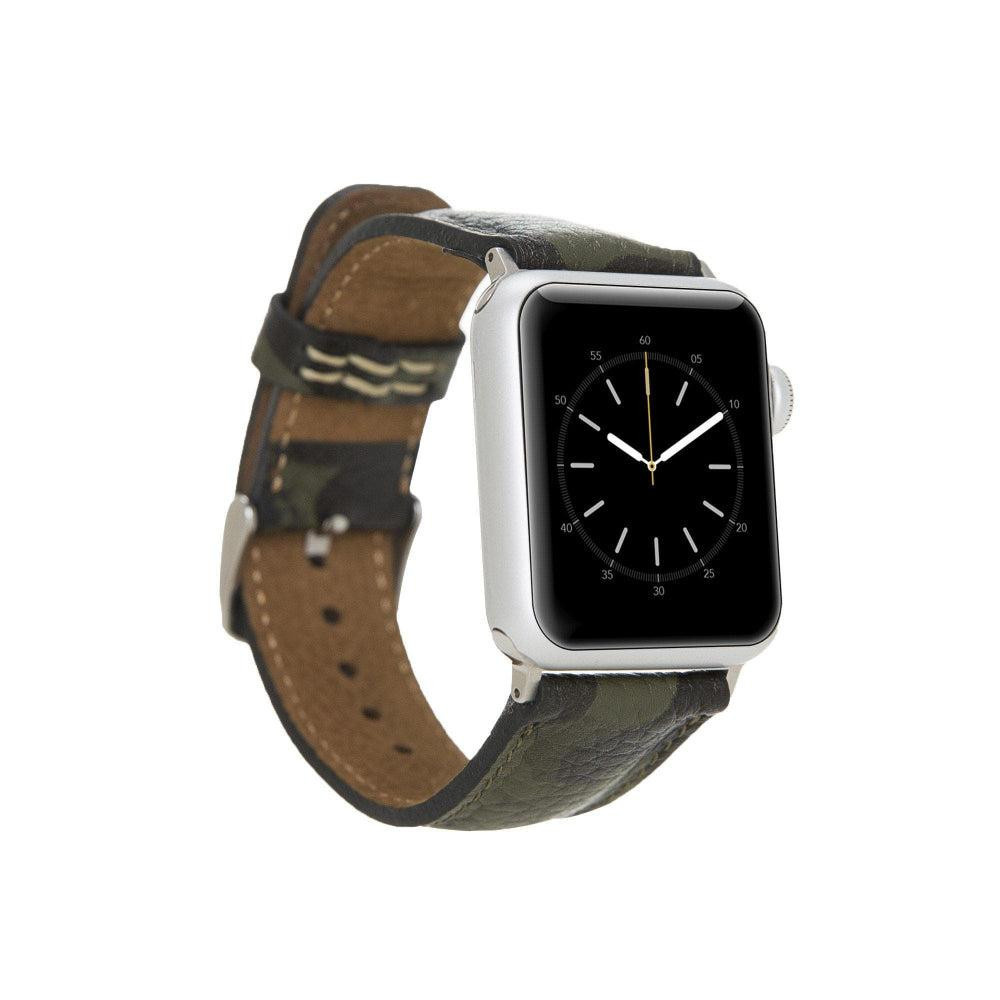 Bloominbag Bloominband Forest Fern Deri Apple Watch Kordonu-44/45/46/49mm görseli 1