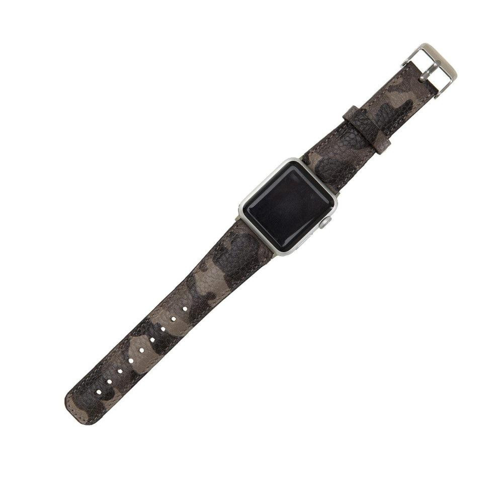 Bloominbag Bloominband Heritage Olive Deri Apple Watch Kordonu-44/45/46/49mm görseli 3