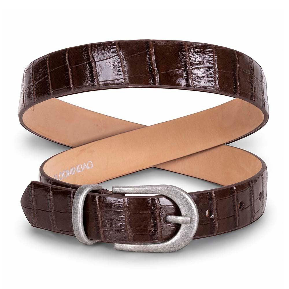 Bloominbag Bloom In Still Kadın Hakiki Deri Kemer - Mocha Croco görseli 4
