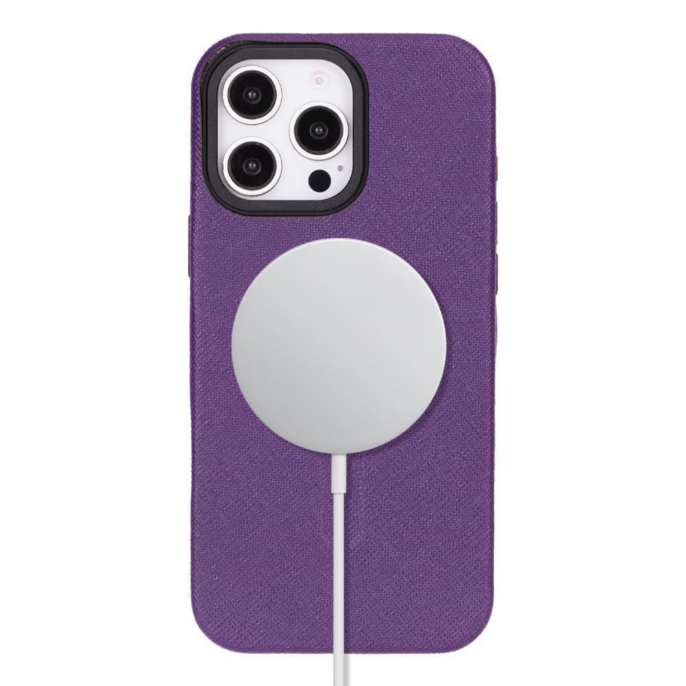 Bloominbag Bloomcase Aeris Dusty Mulberry Iphone 16 Pro Max Magsafe Hakiki Deri Kılıfı görseli 2