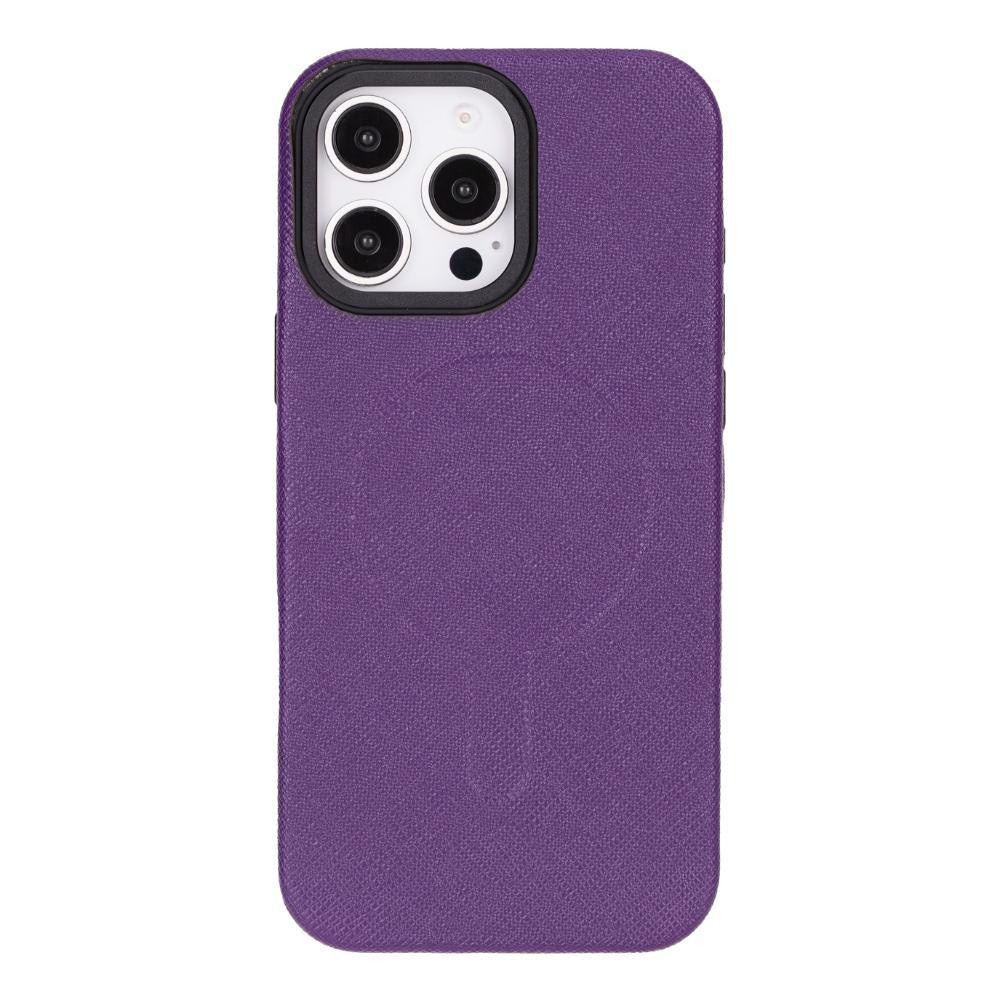 Bloominbag Bloomcase Aeris Dusty Mulberry Iphone 16 Pro Max Magsafe Hakiki Deri Kılıfı görseli 3