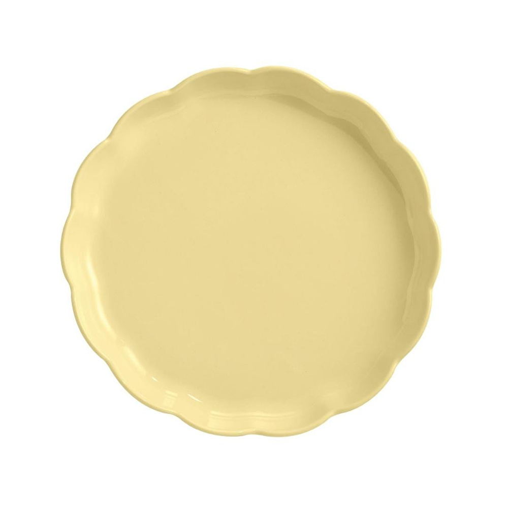 Emile Henry Madeleine Yuvarlak Tart Kalıbı 31 Cm - Vanilya görseli 2