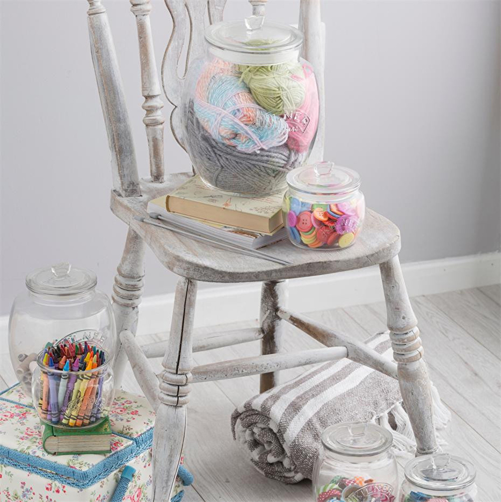 Kilner Universal Cam Kapaklı Kavanoz 2 Lt görseli 4