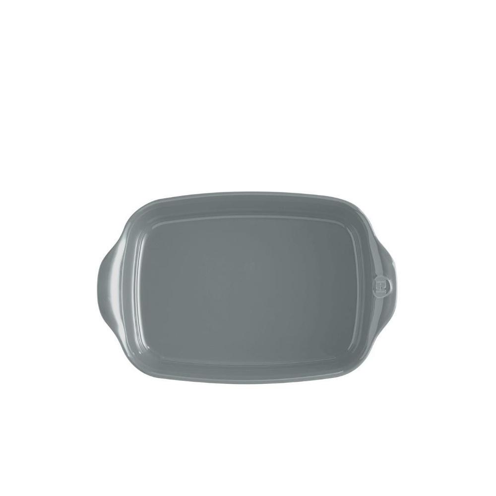 Emile Henry Fırın Kabı Dikdörtgen 30 X 19 Cm - Açık Gri görseli 2