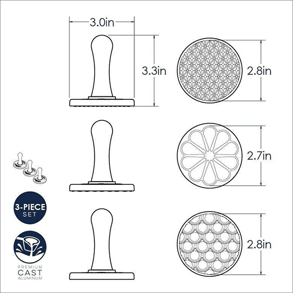 Nordicware Özel Şekilli Kurabiye Baskı Pulları görseli 3