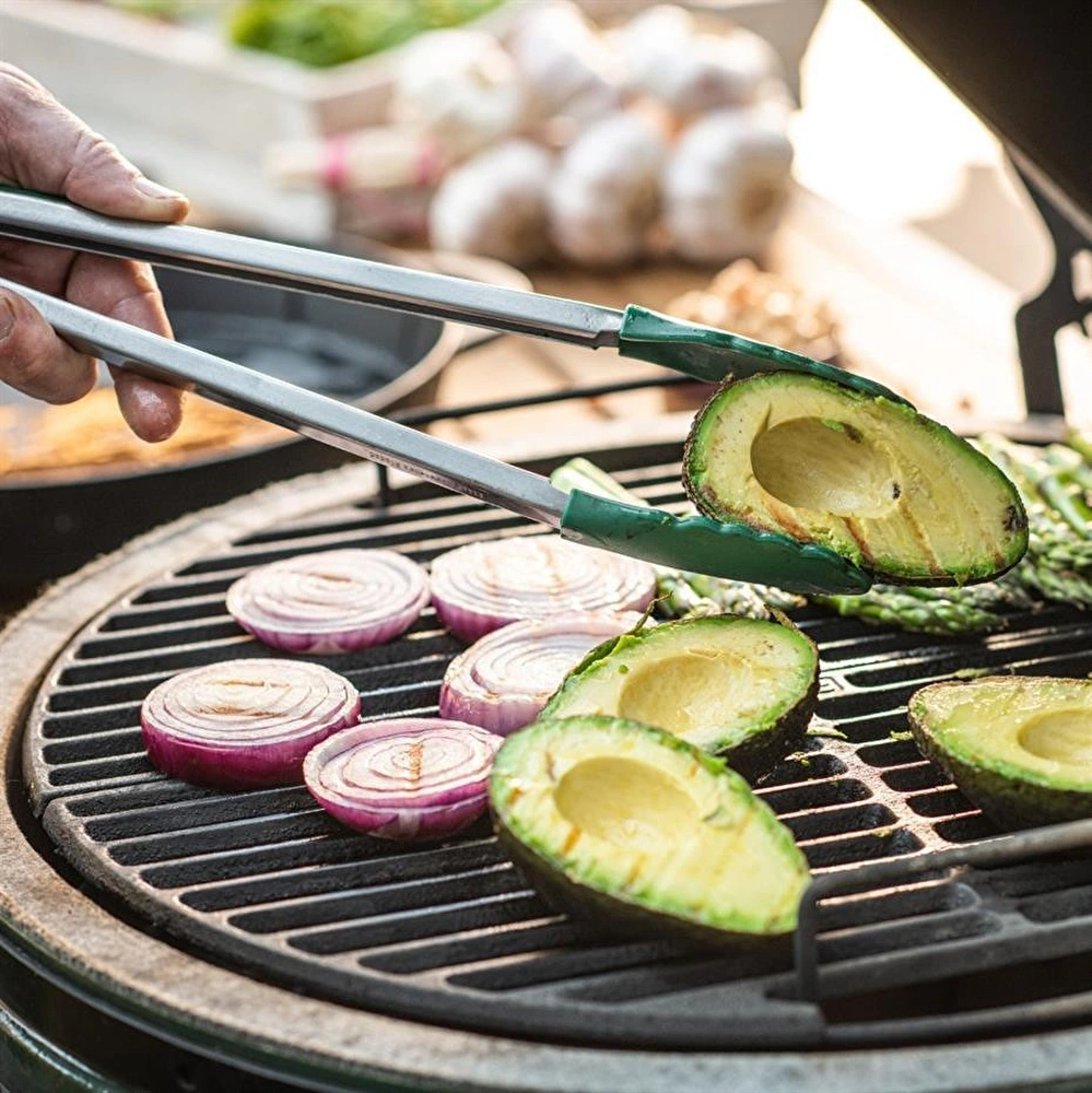Big Green Egg Döküm Demir Yarım Izgara Large görseli 5