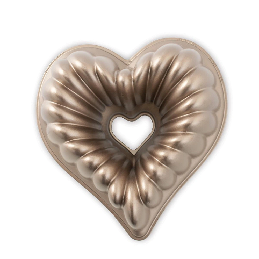 Nordicware Elegant Kalp Bundt Kek Kalıbı görseli 1
